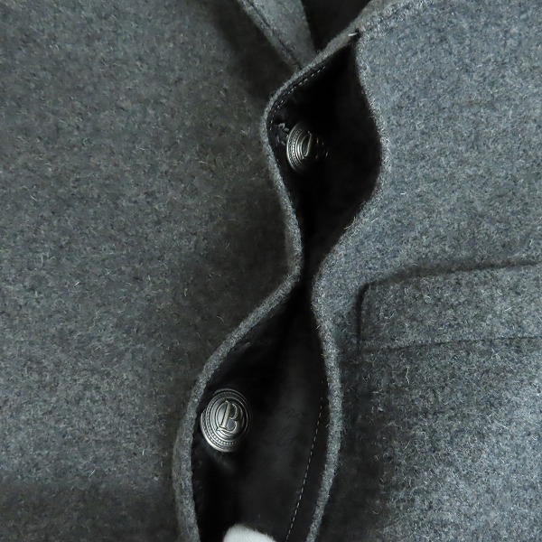 実際に弊社で買取させて頂いたPIERRE BALMAIN/ピエールバルマン チェスターコート 48の画像 2枚目