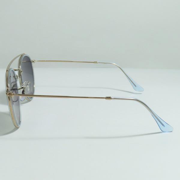 実際に弊社で買取させて頂いたRay-Ban/レイバン Round Double Bridge サングラス/アイウェア RB3647-Nの画像 2枚目