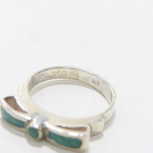 実際に弊社で買取させて頂いたHOLLYWOOD RANCH MARKET/ハリウッドランチマーケット ターコイズ リング 11-11.5号の画像 6枚目