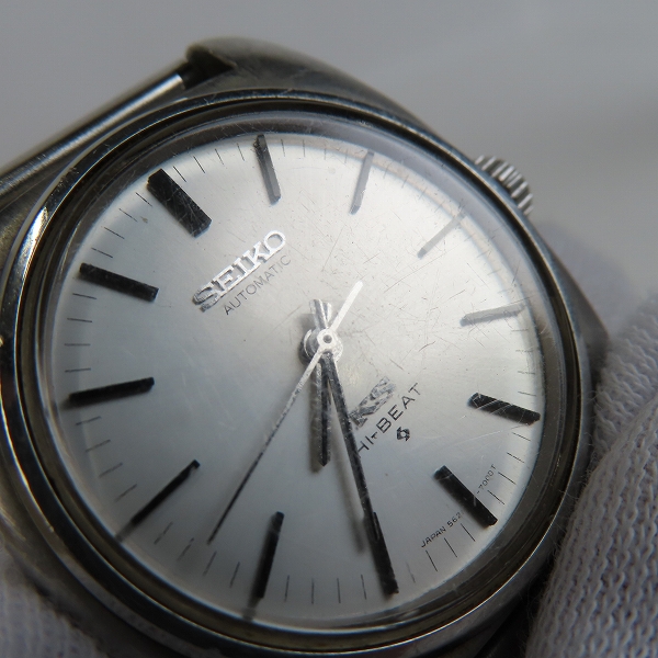 実際に弊社で買取させて頂いたSEIKO/セイコー KING SEIKO/キングセイコー HI-BEAT/ハイビート 自動巻き 腕時計  5621-7000の画像 5枚目