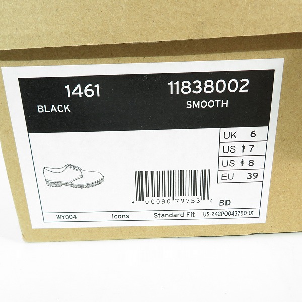 実際に弊社で買取させて頂いたDr.Martens/ドクターマーチン 3EYE BOOTS/3ホール ブーツ 11838/UK6の画像 9枚目