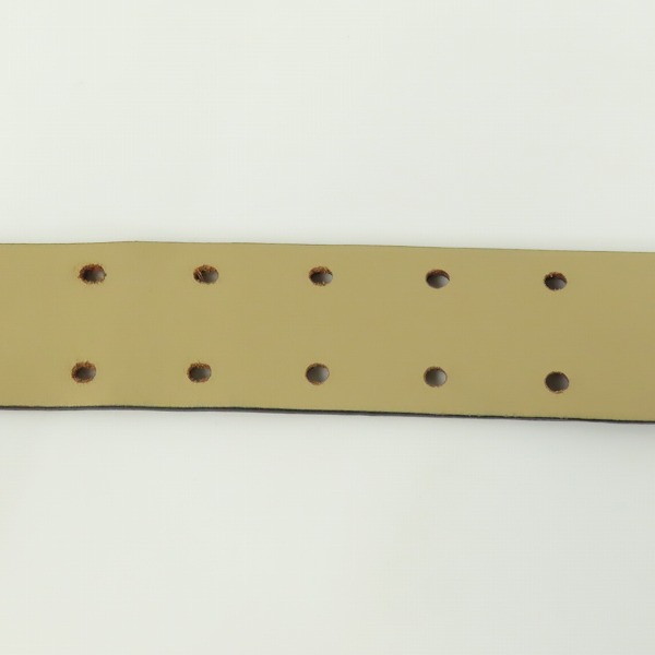 実際に弊社で買取させて頂いたEMPORIO ARMANI/エンポリオアルマーニ 2016秋冬 レザーベルト/Y4S079の画像 6枚目