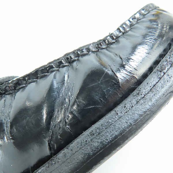 実際に弊社で買取させて頂いたSAINT LAURENT PARIS/サンローランパリ コインローファー315385/43の画像 7枚目