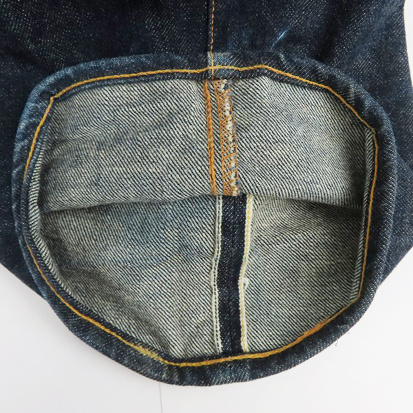 実際に弊社で買取させて頂いたEVISU/エヴィス/エビス LOT.2001 No.2ビッグ カモメ/かもめ プリント デニムパンツ/ジーンズ 36×35の画像 3枚目