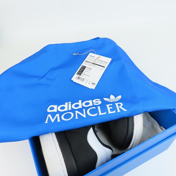 実際に弊社で買取させて頂いたadidas×MONCLER/アディダス×モンクレール Campus Core/キャンパス コア コラボスニーカー IG7868/28の画像 8枚目