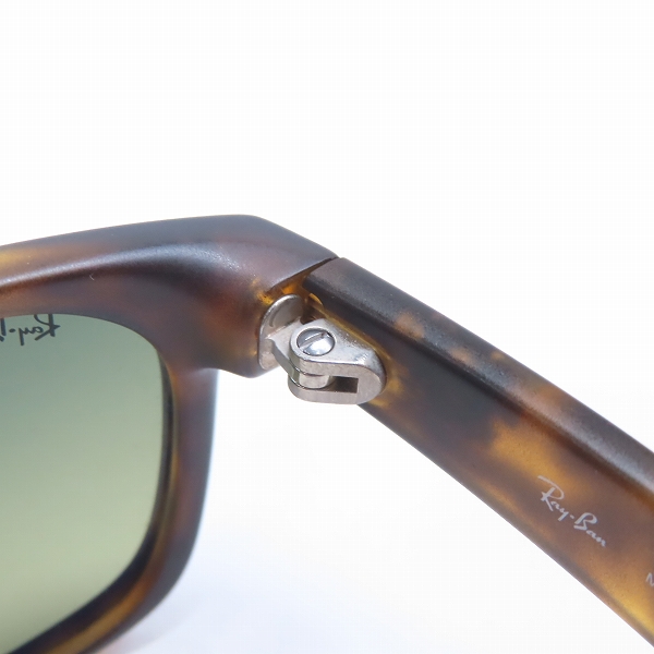 実際に弊社で買取させて頂いたRay-Ban/レイバン NEW WAYFARER/ニュー ウェイファーラー 偏光サングラス RB2132-F 894/76の画像 6枚目
