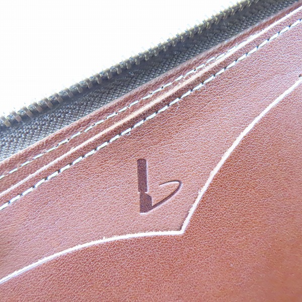 実際に弊社で買取させて頂いた土屋鞄製作所/ツチヤカバン ディアリオ マスターLファスナー 長財布の画像 4枚目