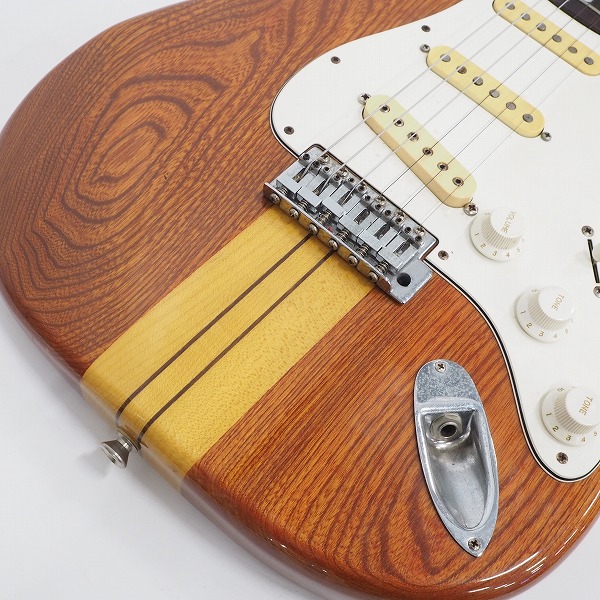 実際に弊社で買取させて頂いた★【難有り】CHORDER by Muex ストラトタイプ スルーネック エレキギター ハードケース付の画像 5枚目