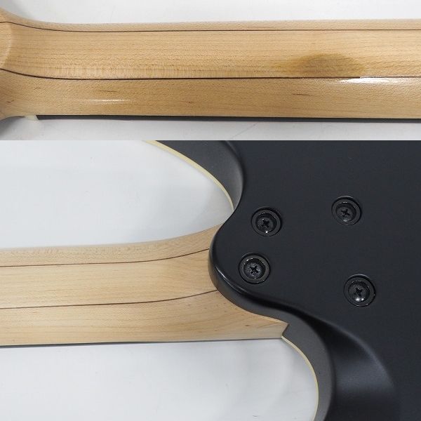 実際に弊社で買取させて頂いた★FGN/FUJIGEN/フジゲン JMY-AL-M Matte Black エレキギター ダンカン製PU搭載 リバースヘッド ギグケース付の画像 8枚目