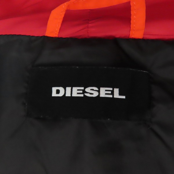 実際に弊社で買取させて頂いたDIESEL/ディーゼル ジップアップ ダウンジャケット/Lの画像 2枚目