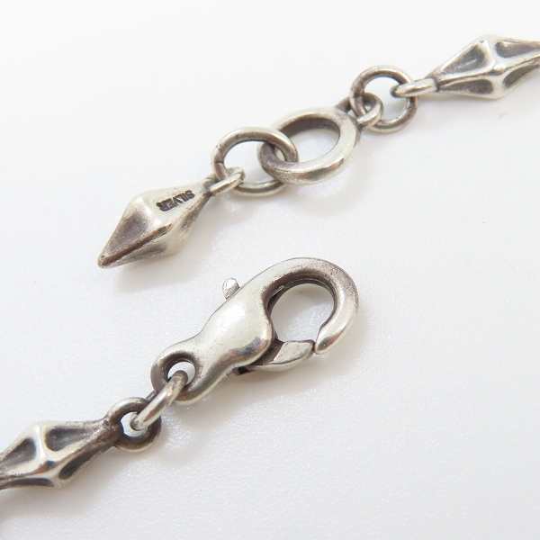 実際に弊社で買取させて頂いた【ギャラ付】Bloody Mary/ブラッディマリー Tiny bone chain/タイニーボーンチェーン 50cmの画像 2枚目