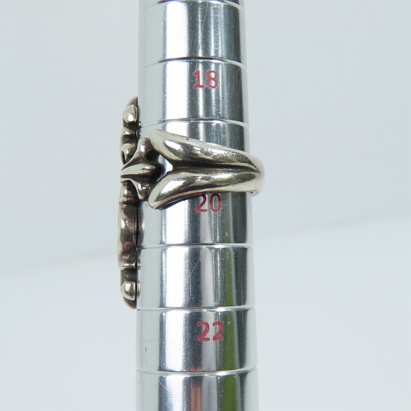 実際に弊社で買取させて頂いたA&G/エーアンドジー クロス リング 20号の画像 8枚目