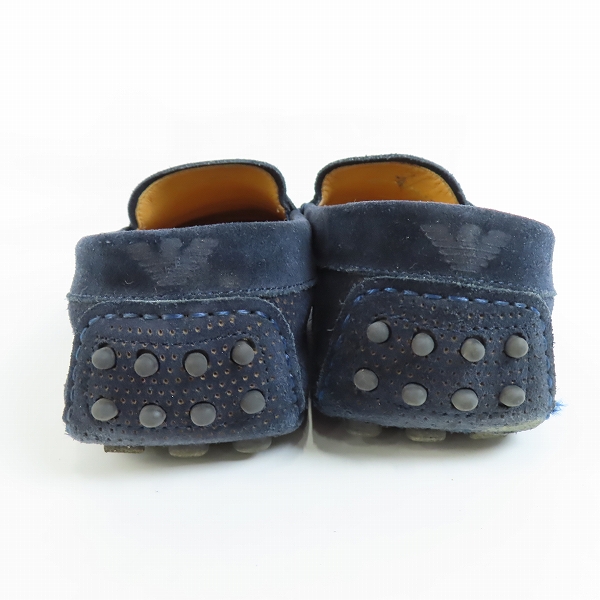 実際に弊社で買取させて頂いたEMPORIO ARMANI/エンポリオアルマーニ スエードドライビングシューズ X4B055/8の画像 1枚目