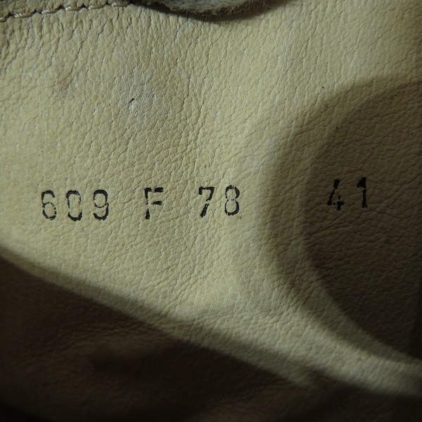 実際に弊社で買取させて頂いたDIRK BIKKEMBERGS/ダークビッケンバーグ キャンバスブーツ/41の画像 5枚目