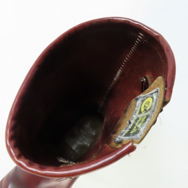 実際に弊社で買取させて頂いたCHIPPEWA/チペワ CORDOVAN/コードバン エンジニアブーツ 91068/9Eの画像 4枚目