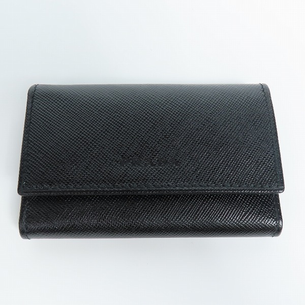 実際に弊社で買取させて頂いた【ギャラ付き】PRADA/プラダ サフィアーノレザー 6連キーケース M25U