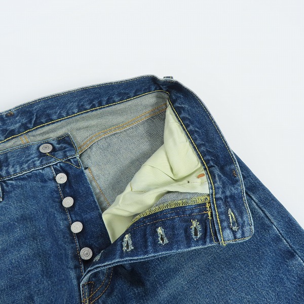 実際に弊社で買取させて頂いたLEVI'S/リーバイス JOURNAL STANDARD別注 501 デニムパンツ ジーンズ BIG E A9517-0002 W32の画像 5枚目