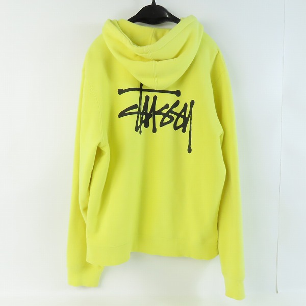 実際に弊社で買取させて頂いたSTUSSY/ステューシー ロゴプリント ジップアップパーカー/Lの画像 0枚目