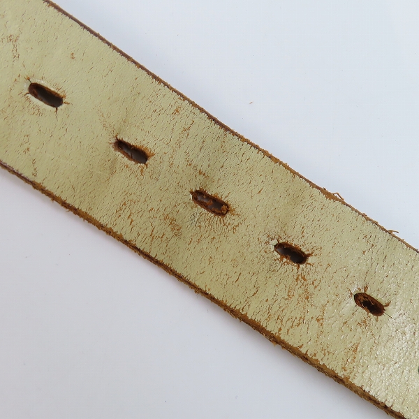 実際に弊社で買取させて頂いたHollywood Trading Company /HTC/エイチティーシー ひょうたんスタッズ ベルトの画像 5枚目