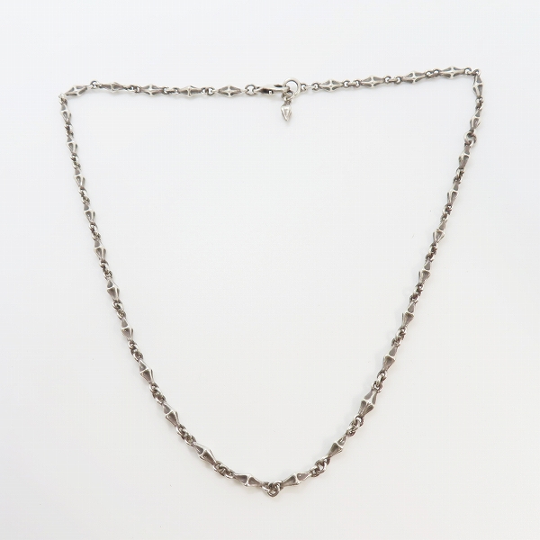 実際に弊社で買取させて頂いた【ギャラ付】Bloody Mary/ブラッディマリー Tiny bone chain/タイニーボーンチェーン 50cmの画像 5枚目