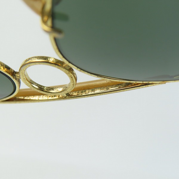 実際に弊社で買取させて頂いたRay-Ban/レイバン B&L/ボシュロム社製 ティアドロップ型 サングラスの画像 6枚目