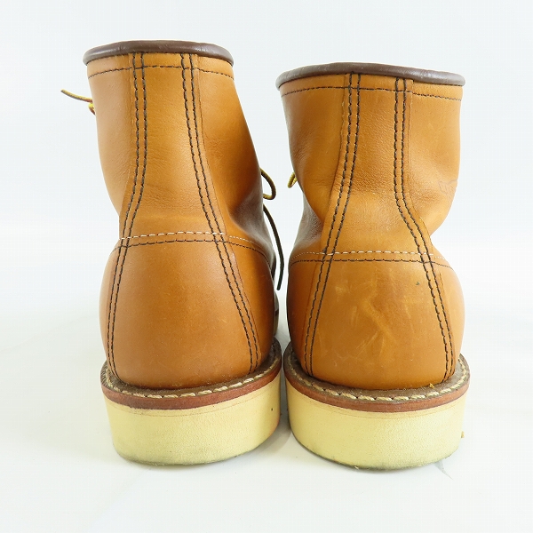 実際に弊社で買取させて頂いたREDWING/レッドウィング 羽根タグ アイリッシュセッター モックトゥ ブーツ 875/8Dの画像 1枚目