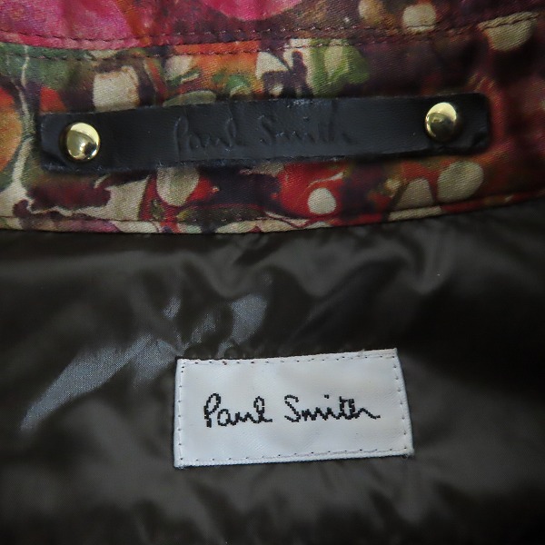 実際に弊社で買取させて頂いたPaul Smith BLACK/ポールスミス 総柄 ダウンジャケット PM-BM-62851/Mの画像 2枚目