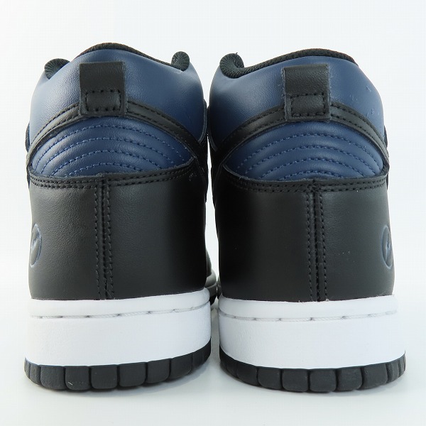 実際に弊社で買取させて頂いたNIKE×FRAGMENT DESIGN/ナイキ×フラグメントデザイン DUNK HI/ダンク ハイ ミッドナイトネイビー DJ0383-400/28の画像 1枚目