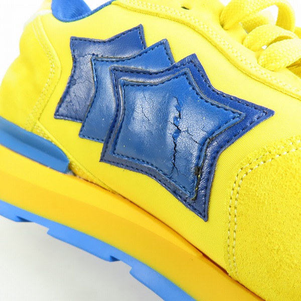 実際に弊社で買取させて頂いたATLANTIC STARS/アトランティックスターズ スニーカー イエロー/41の画像 6枚目