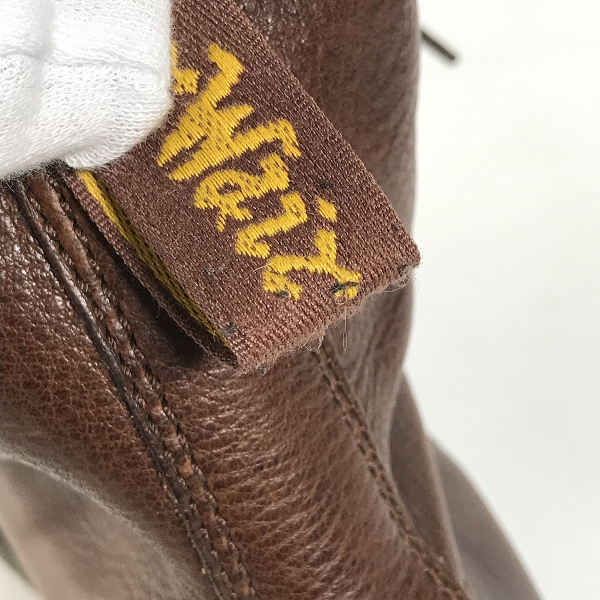 実際に弊社で買取させて頂いたDr.Martens/ドクターマーチン 8EYE/8ホール ブーツ ブラウン 1460 UK7の画像 6枚目