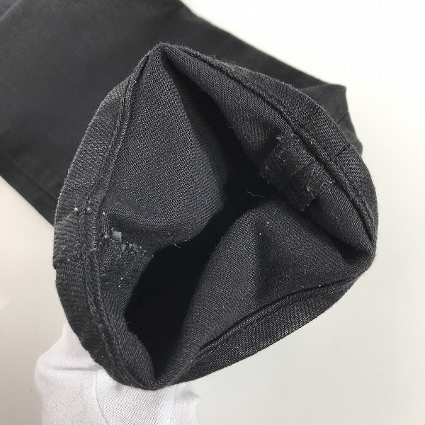 実際に弊社で買取させて頂いたHYSTERIC GLAMOUR×野口強/ヒステリックグラマー×ノグチツヨシ スキニーデニムパンツ USED加工 0243AP13/31の画像 6枚目