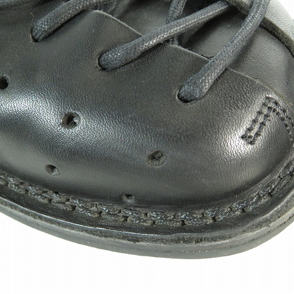 実際に弊社で買取させて頂いた(2)trippen/トリッペン GOLF パンチング レザー レースアップ シューズ 42の画像 7枚目