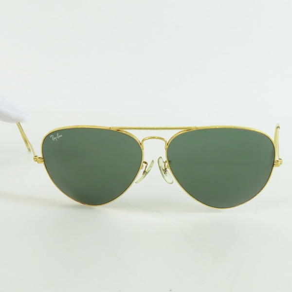 実際に弊社で買取させて頂いた【難あり】Ray-Ban/レイバン B&L/ボシュロム社製 ティアドロップ型 サングラスの画像 1枚目
