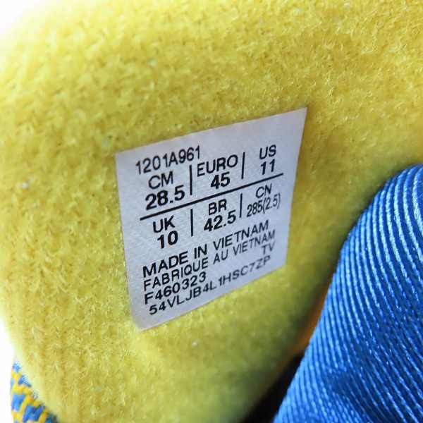 実際に弊社で買取させて頂いた【未使用】KITH×asics×Marvel/キス×アシックス×マーベル GEL-LYTE III REMASTERED - GAMBIT 1201A961/28.5の画像 5枚目