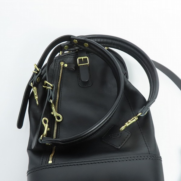 実際に弊社で買取させて頂いたHERZ/ヘルツ 口枠リュック R-131 クッション付リュックストラップ付属 KO-303の画像 7枚目