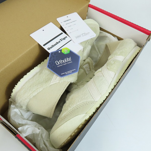 実際に弊社で買取させて頂いたOnitsuka Tiger/オニツカタイガー MEXICO 66 PARATY/メキシコ66 パラティ スニーカー 1183B601-200 25の画像 7枚目