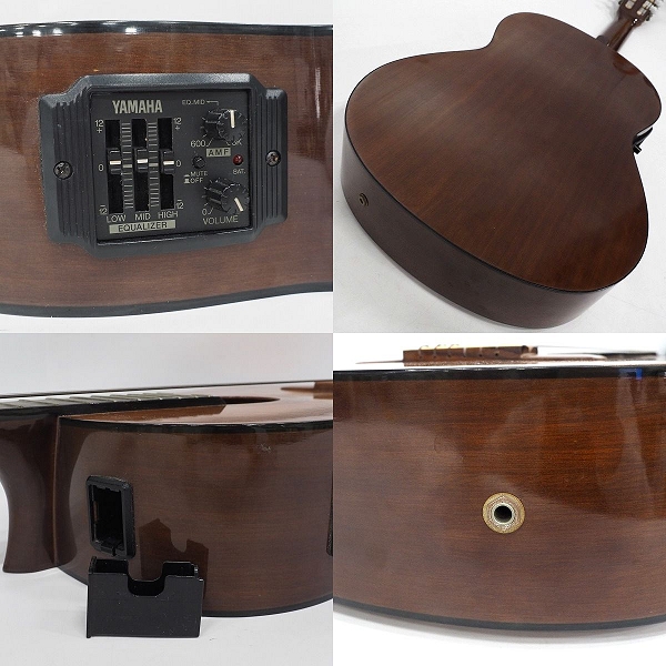 実際に弊社で買取させて頂いた★【難有り】YAMAHA/ヤマハ CG-115E エレガットギター/クラシックギター ハードケース付の画像 7枚目