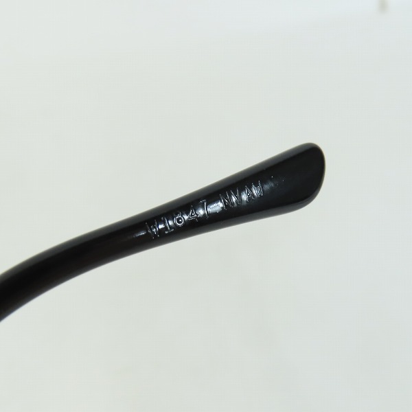 実際に弊社で買取させて頂いたRAY BAN/レイバン B&L/ボシュロム社製 プレデター メンインブラックモデル サングラス/W1847 NVAWの画像 6枚目