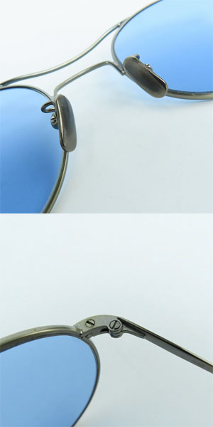 実際に弊社で買取させて頂いたLunor/ルノア AVIATOR-II P7 AG/アヴィエイター サングラス/アイウェアの画像 4枚目