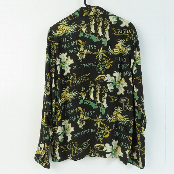 実際に弊社で買取させて頂いたWACKO MARIA/ワコマリア GUILTY PARTIES/ギルティパーティズ 総柄 シャツ/アロハシャツ/Lの画像 1枚目