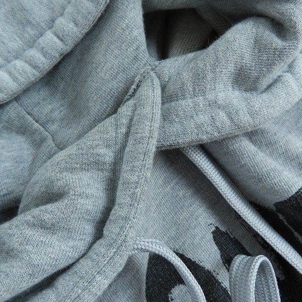 実際に弊社で買取させて頂いたAlexander McQueen/アレキサンダー マックイーン Hoodie ロゴ パーカー 688715 QSZ81/Sの画像 8枚目