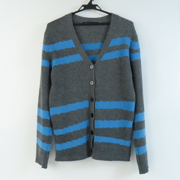 実際に弊社で買取させて頂いたMARC BY MARC JACOBS/マークバイマークジェイコブス アンゴラ混カーディガン S