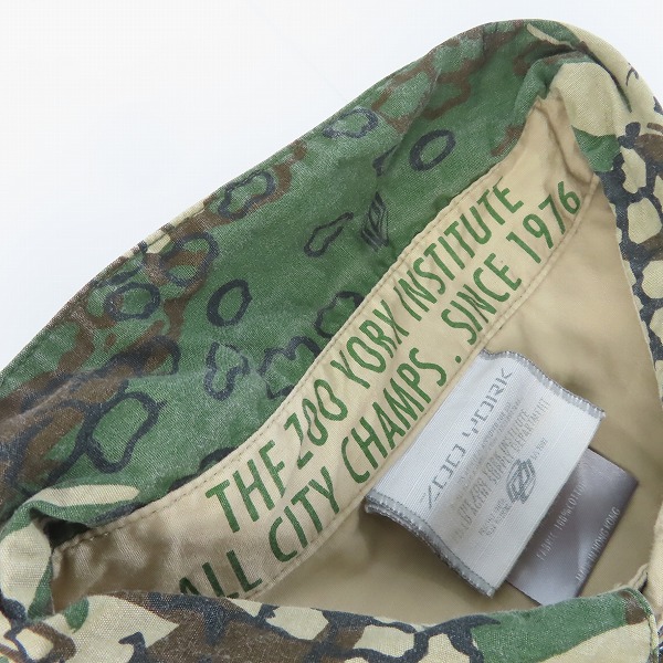 実際に弊社で買取させて頂いたZOO YORK×futura/ズーヨーク×フューチュラ カモフラ 半袖シャツ /Mの画像 4枚目