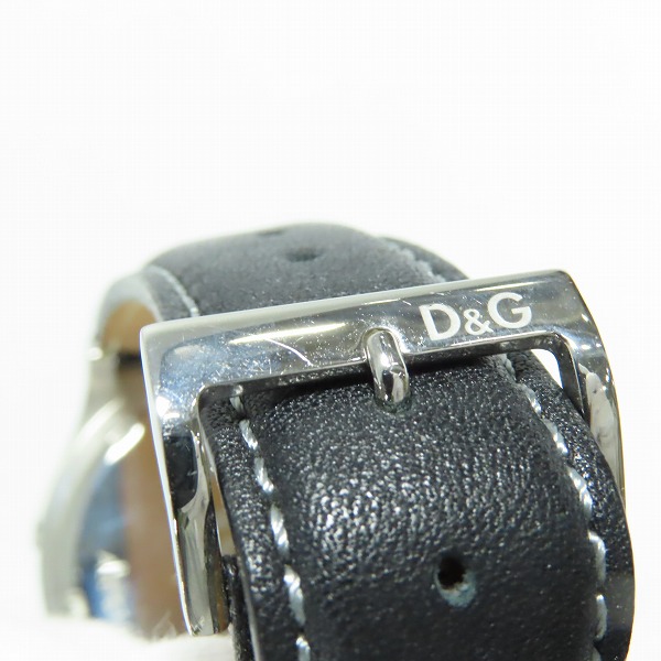 実際に弊社で買取させて頂いたD&G/ディーアンドジー DOLCE&GABBANA/ドルチェ&ガッバーナ SPORT PRO 腕時計【動作未確認】の画像 7枚目