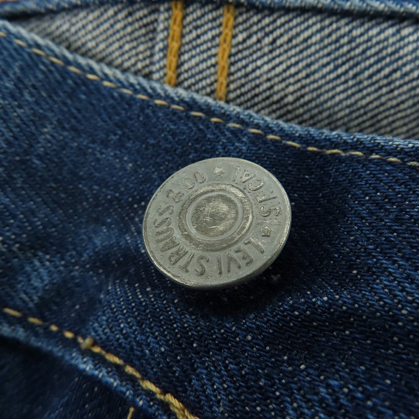 実際に弊社で買取させて頂いたLevi's/リーバイス LVC 33501-0015 501XX 100本 青山店限定 デニムパンツ W36の画像 6枚目