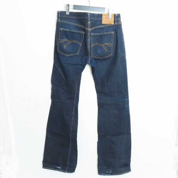 実際に弊社で買取させて頂いたTHE FLAT HEAD/フラットヘッド ブーツカット デニムパンツ LOT.3007/W36L36の画像 1枚目