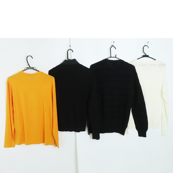 実際に弊社で買取させて頂いた【未使用含む】ARMANI COLLEZIONI/アルマーニコレツィオーニ セーター/長袖カットソー 4点セットの画像 1枚目