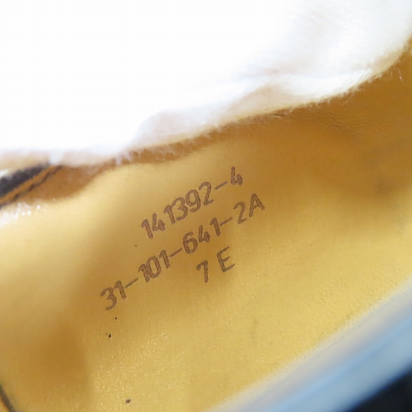 実際に弊社で買取させて頂いたJ.M.WESTON/ジェイエムウエストン Golf Oxford/ゴルフオックスフォード ビジネスシューズ 31-101-641-2A/7Eの画像 5枚目