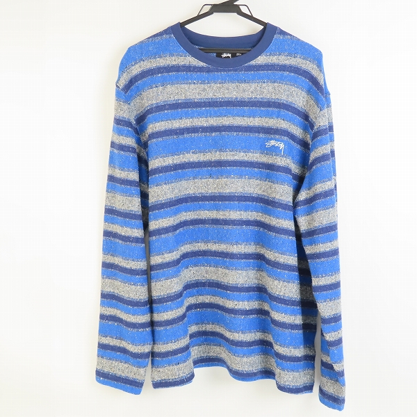 実際に弊社で買取させて頂いたSTUSSY/ステューシー ボーダー セーター 1140312/Mの画像 0枚目