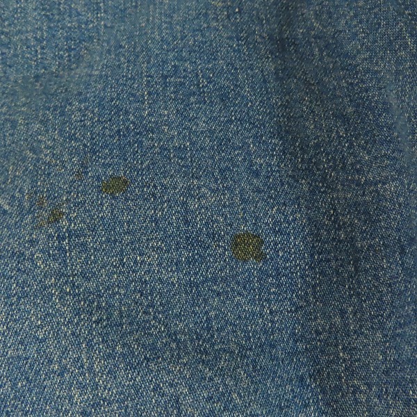 実際に弊社で買取させて頂いたLevis/リーバイス 襟コーデュロイ切替 ジップアップ デニムジャケット 米国製/38の画像 9枚目